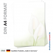 Briefpapier Blumen-5117 (100 Blatt)