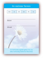 Terminblock - Natur Blume blau-508 (24 Stk)