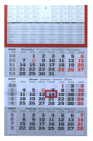 Dreimonatskalender 2027
