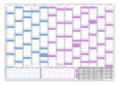 XXL Schuljahreskalender DIN B1 2024/25