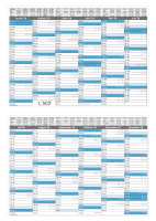 Tafelkalender DIN A3 - 2028