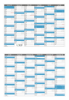 Tafelkalender DIN A5 - 2028