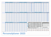 Urlaubsplaner / Personalplaner DIN B1 2025