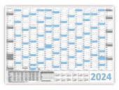 XXL Wandkalender 2024 - Classic-1 Hellblau