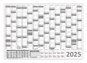 XXL Wandkalender 2025 - Classic-1 Grau