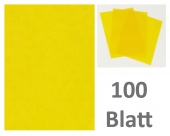 Gmund Transparent Gelb - DIN A7  (100 Blatt)