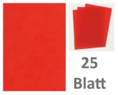 Gmund Transparent Rot - DIN A7  (25 Blatt)