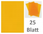 Gmund Transparent Orange - DIN A7  (25 Blatt)